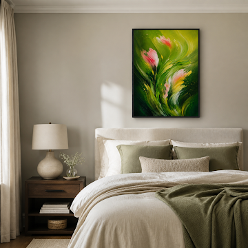 Blushing Botanical Motion