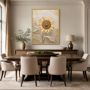 Golden Sunflower Texture