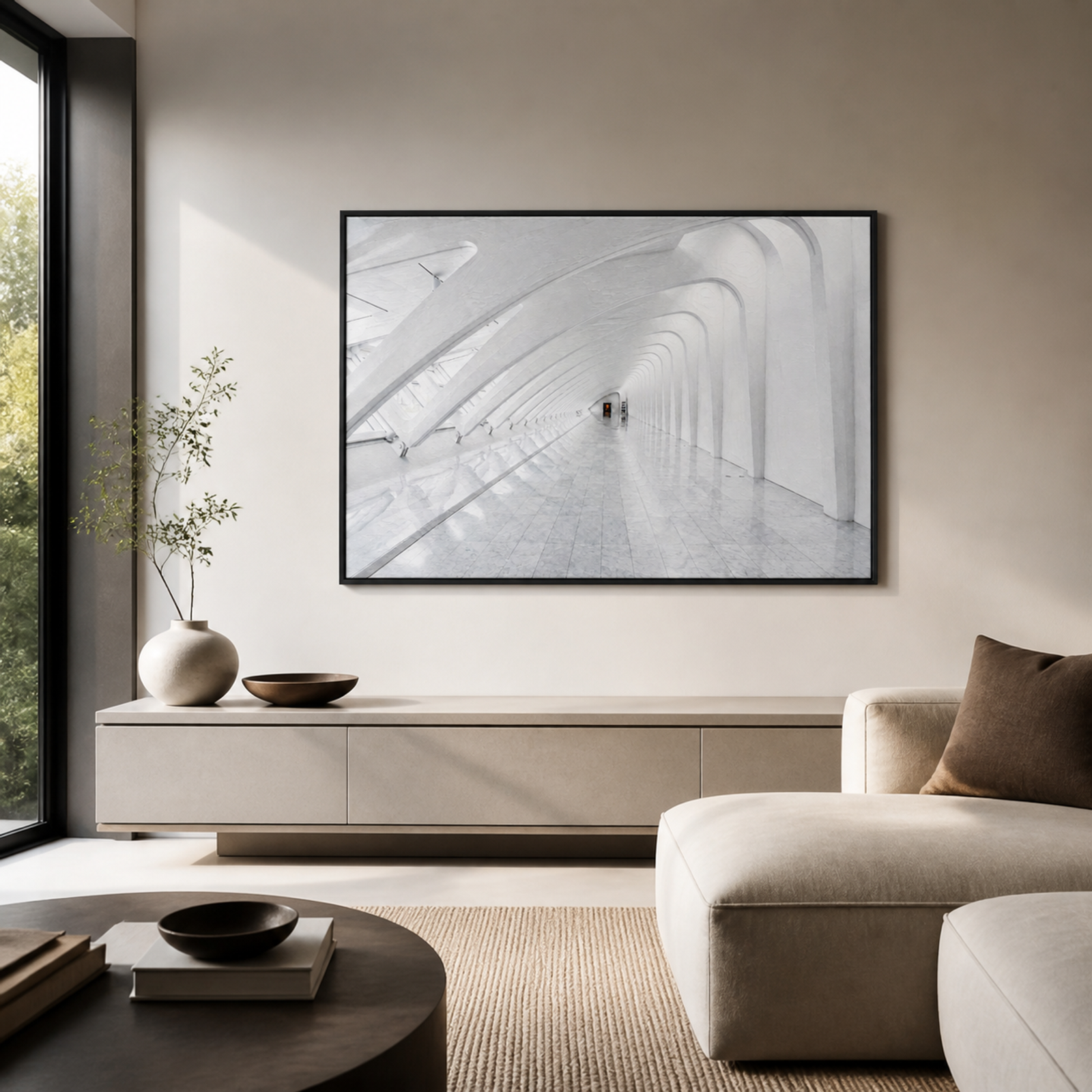 Luminous Architectural Passage