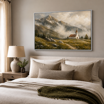 Alpine Chapel Morning