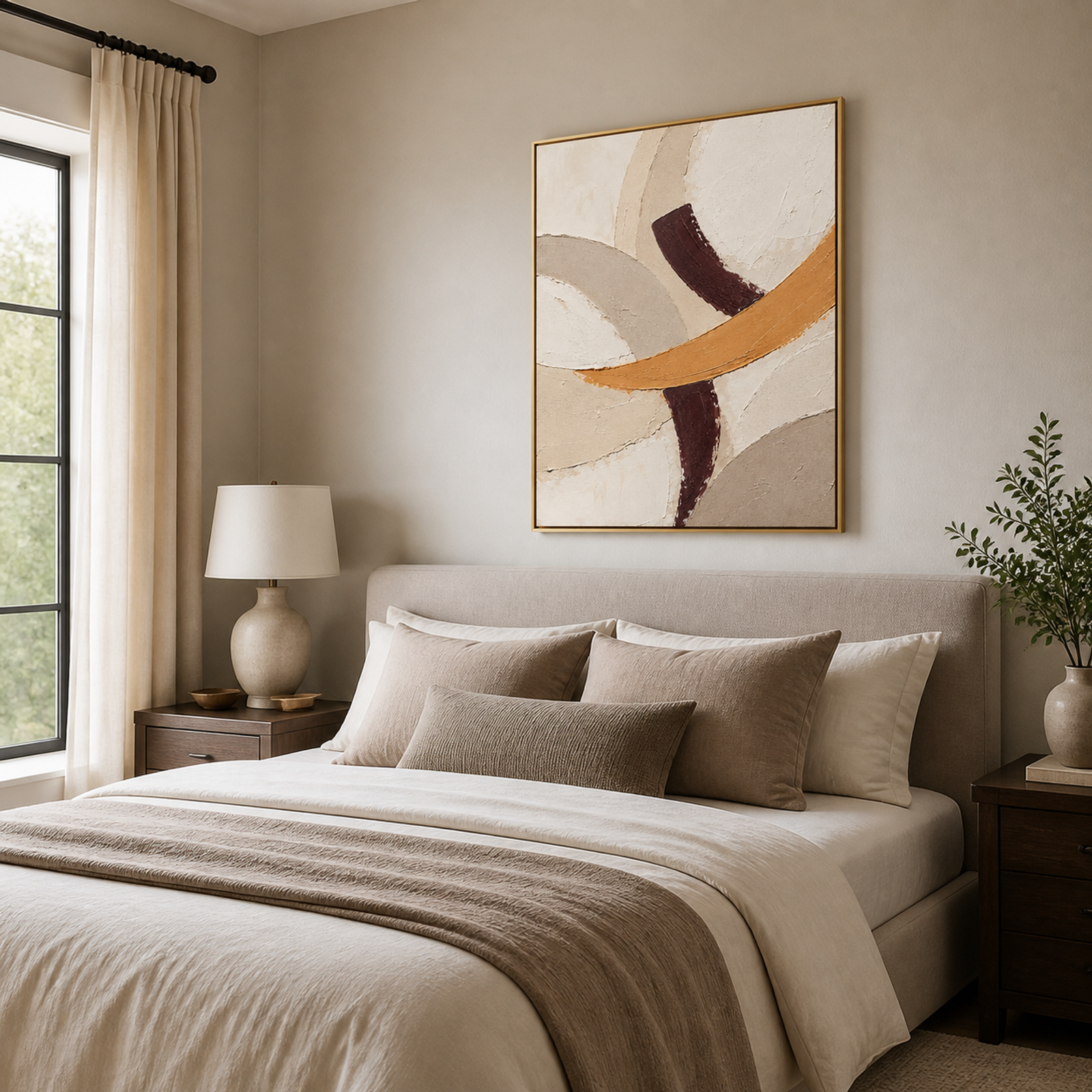 Warm Abstract Curves