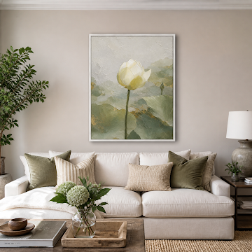 Serene Lotus Bloom