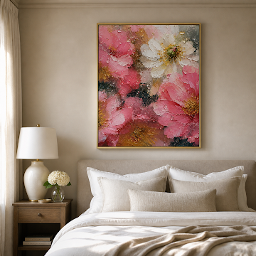 Blushing Floral Radiance