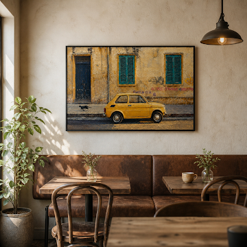 Golden Mediterranean Street