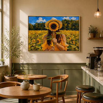 Sunflower Summer Portrait