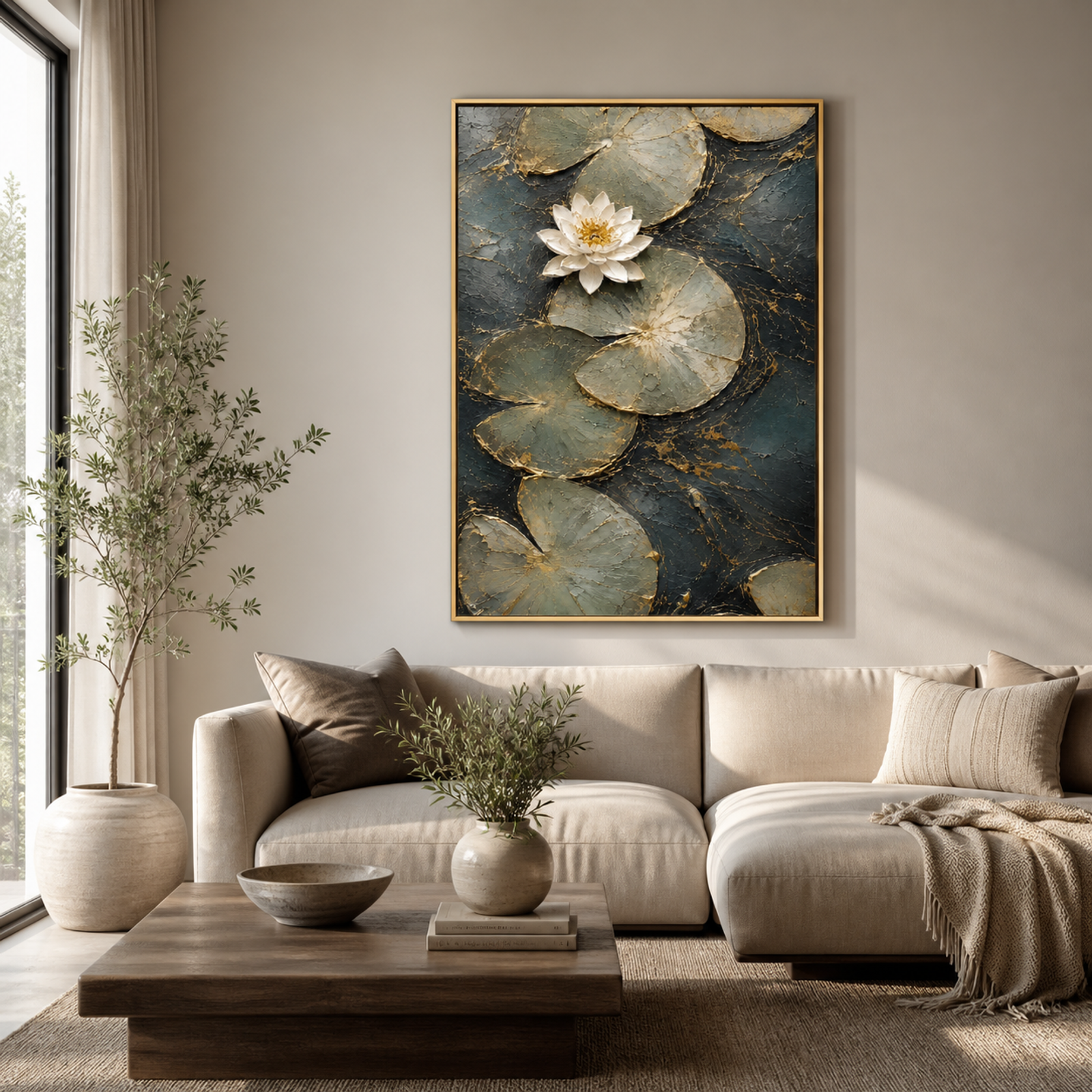 Gilded Lotus Serenity