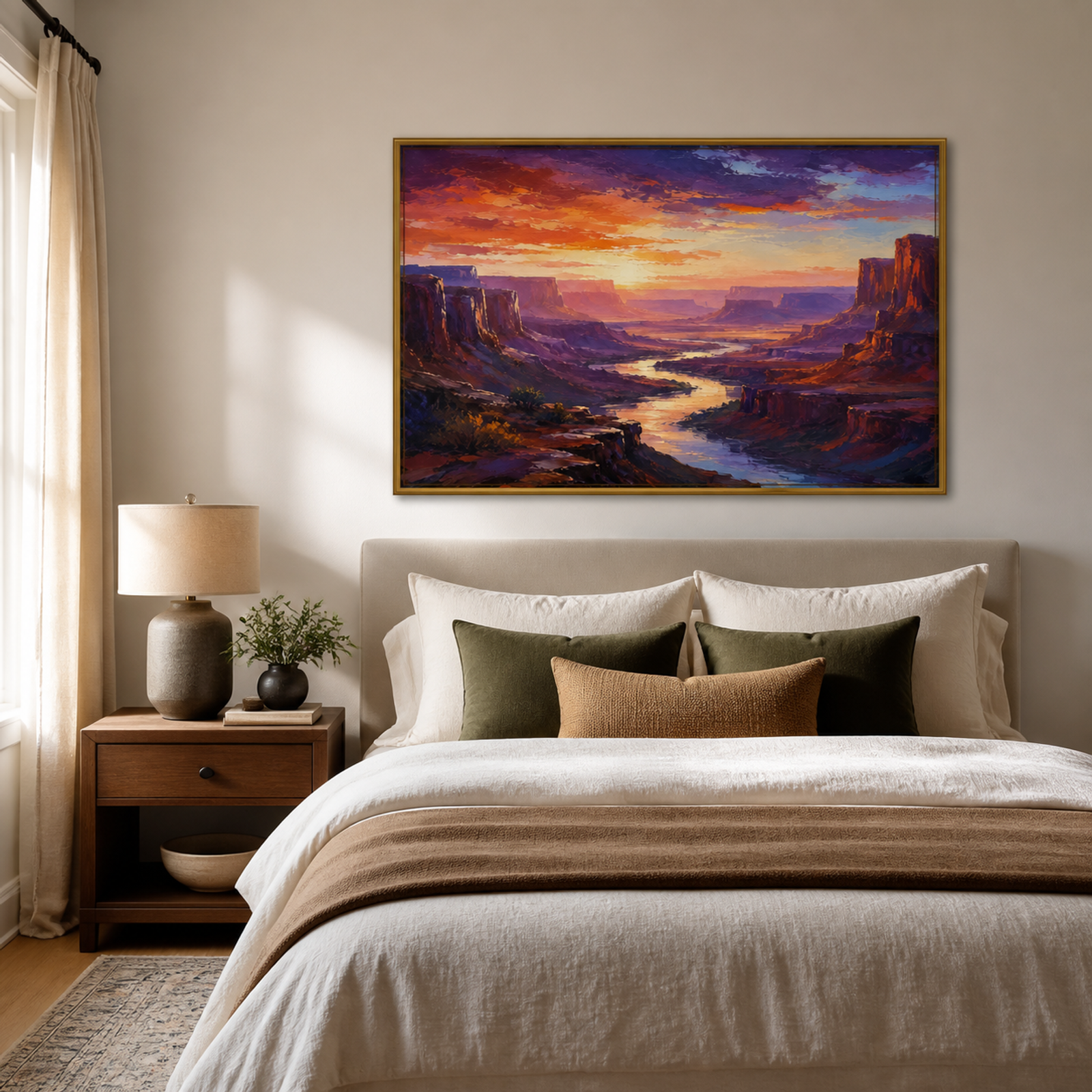 Sunset Canyon River