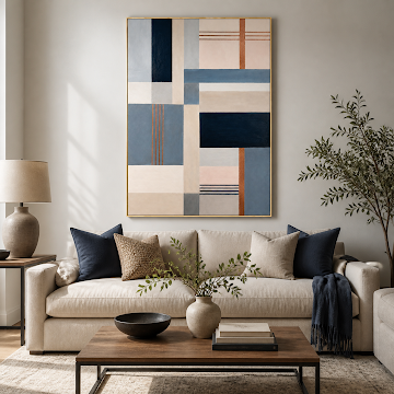 Calm Geometric Balance