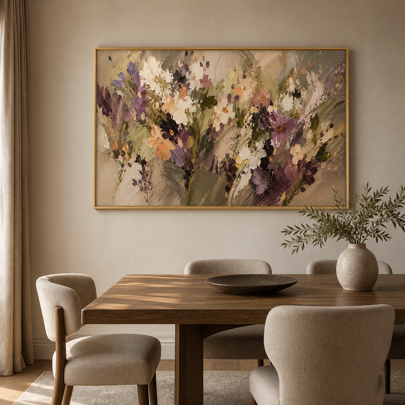 Soft Meadow Floral Bloom