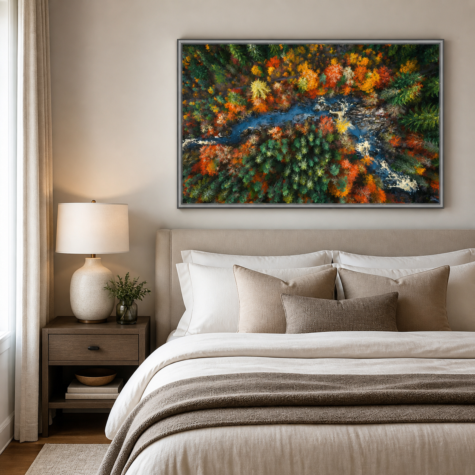 Autumn River Forest