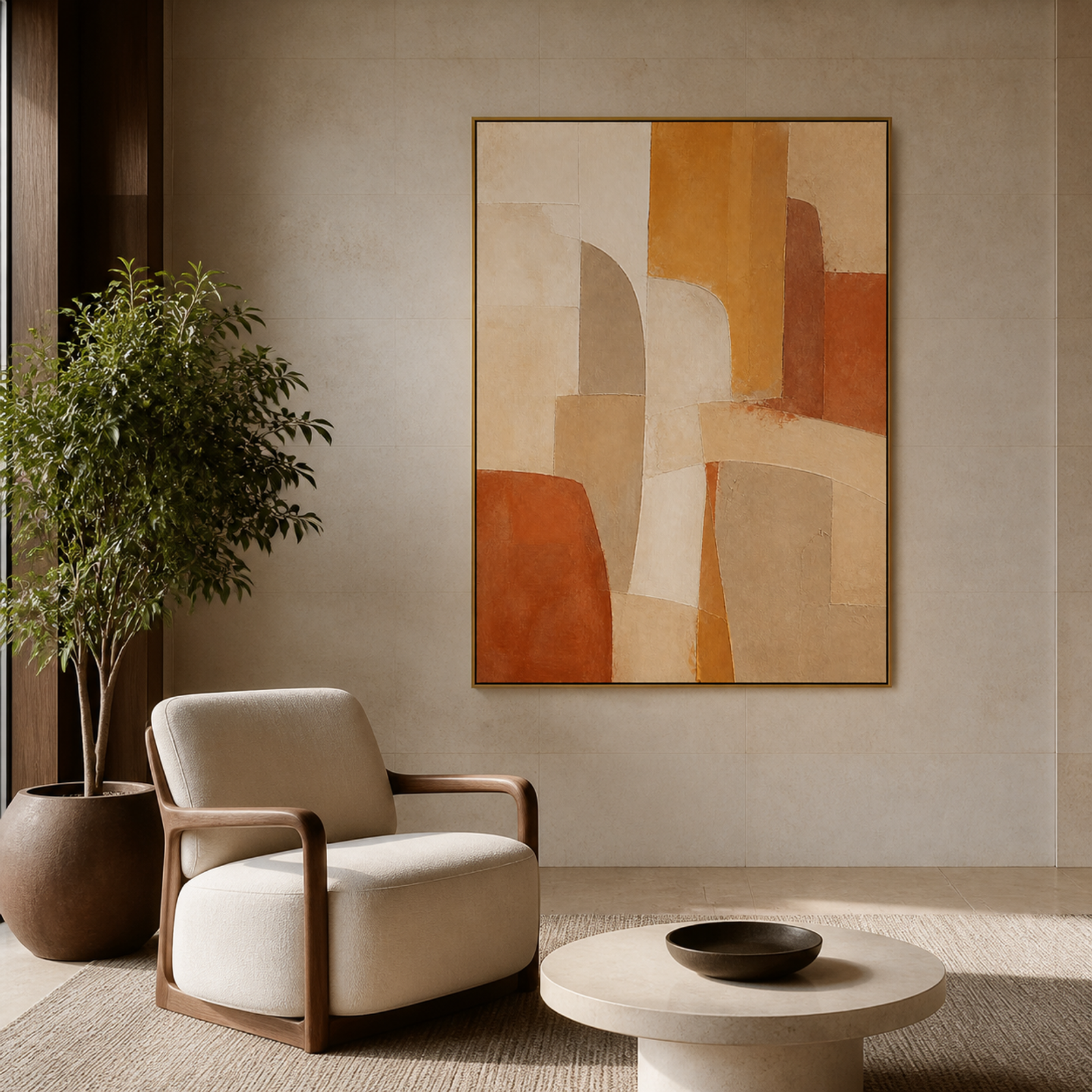 Warm Abstract Arches