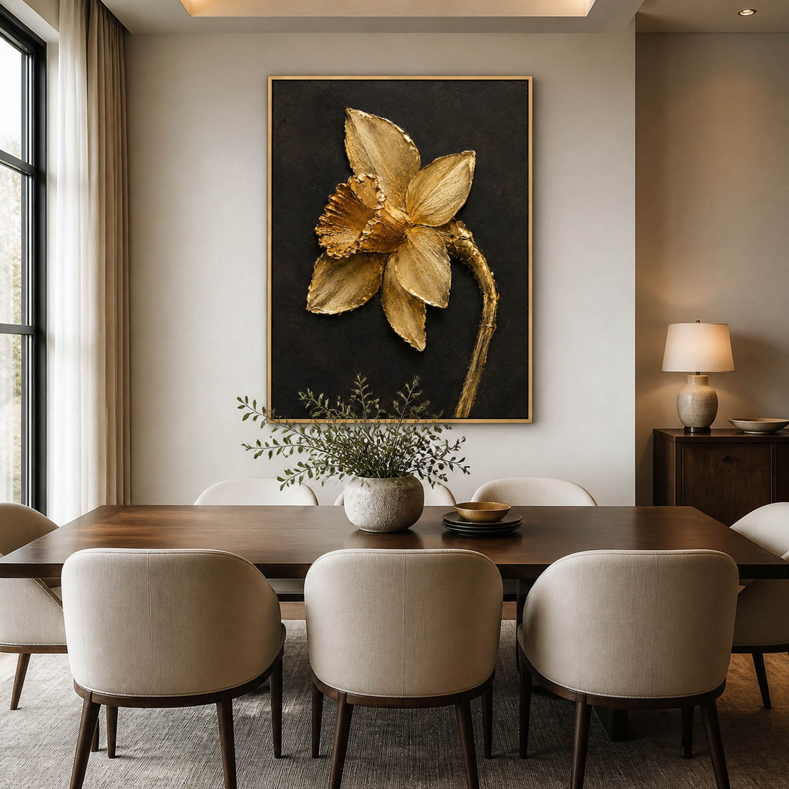 Golden Bloom Elegance