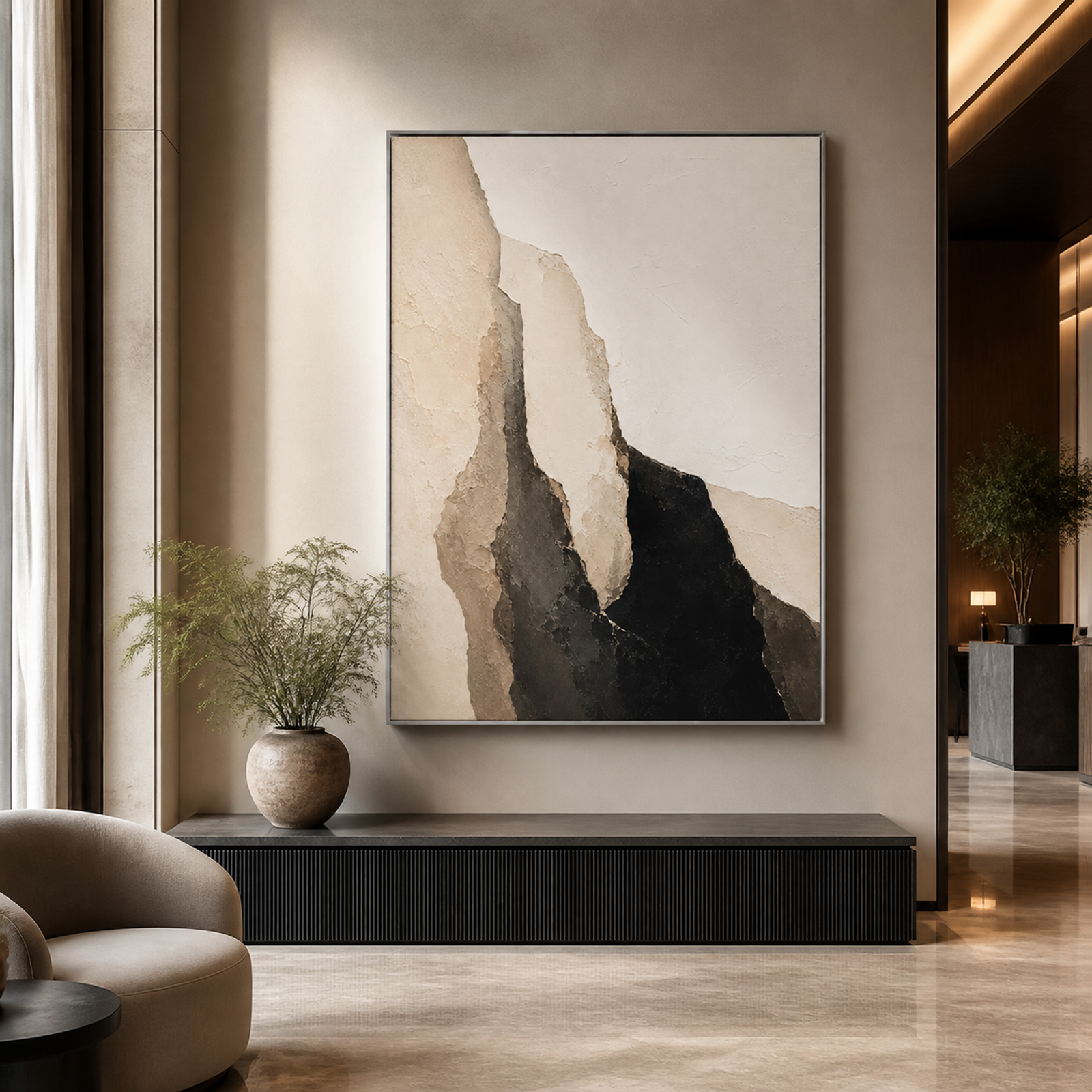 Textured Desert Cliffs