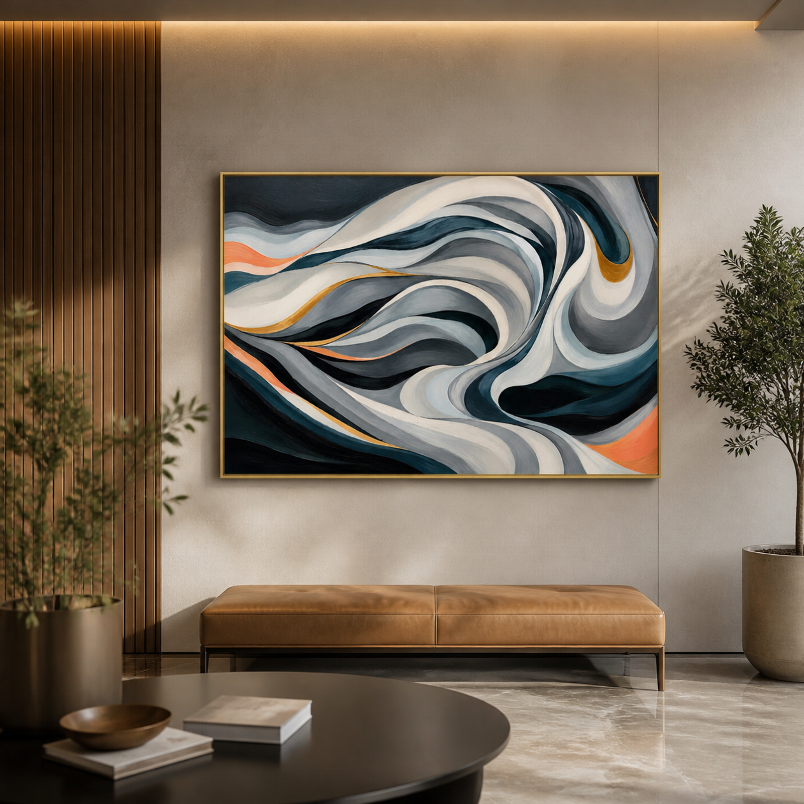 Flowing Abstract Elegance