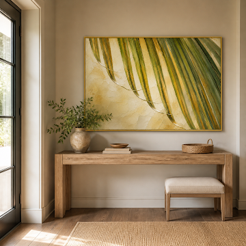 Golden Palm Serenity