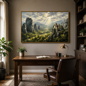 Sunlit Mountain Sanctuary