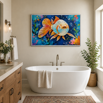 Vibrant Goldfish Garden