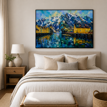 Alpine Harbor Reflections