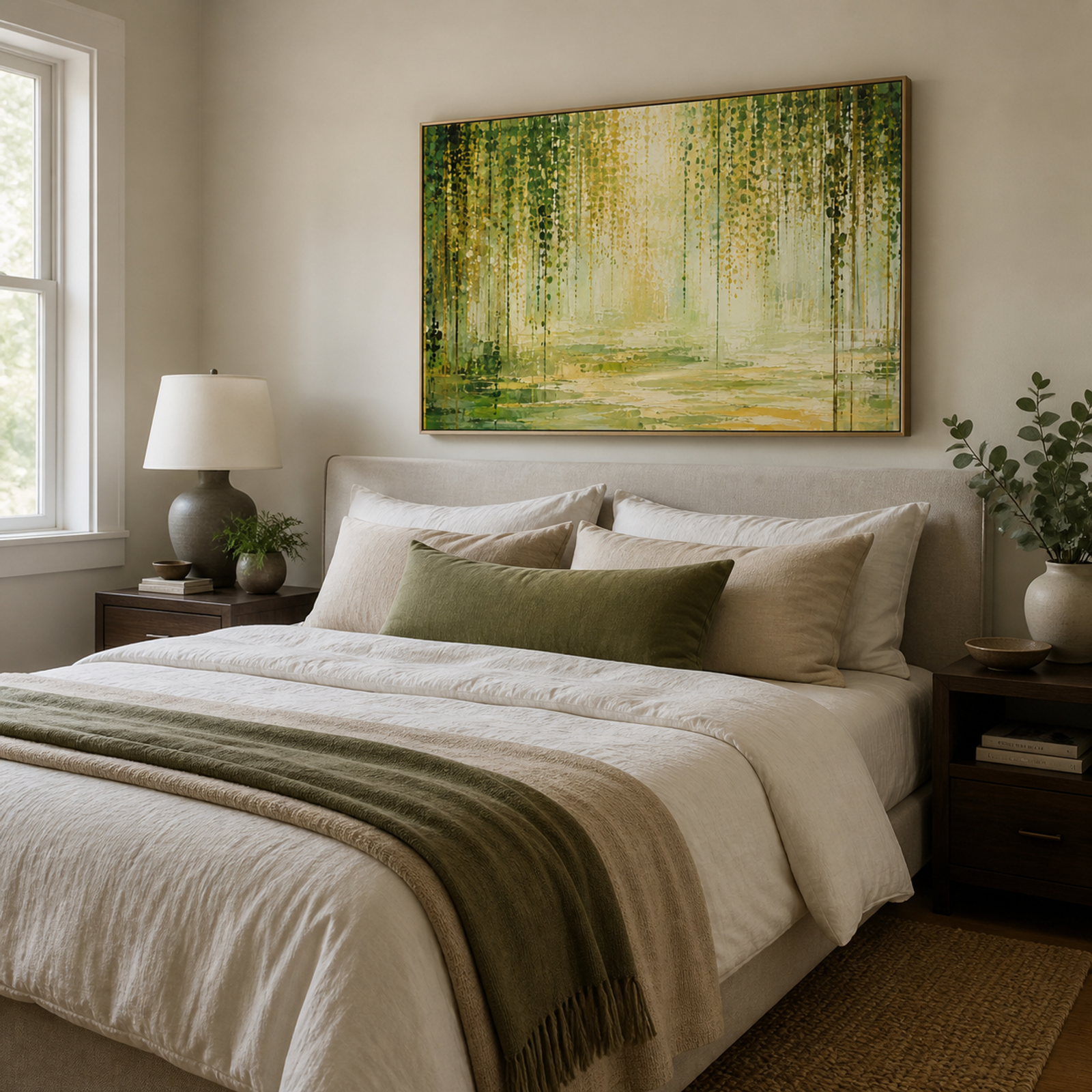 Sunlit Forest Serenity