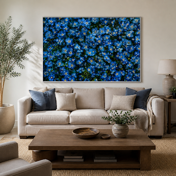 Blue Garden Blossom