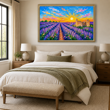 Lavender Sunset Radiance