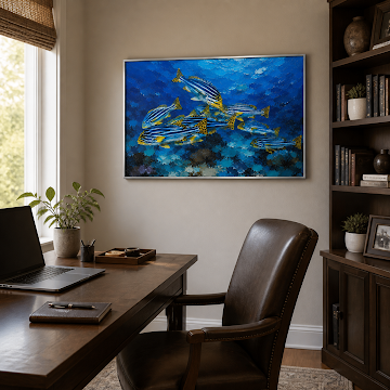 Vibrant Reef Fish