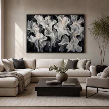 Luminous Calla Lily Noir