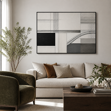 Monochrome Linear Balance
