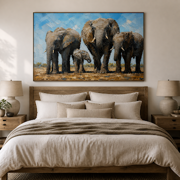 Elephant Family Savanna