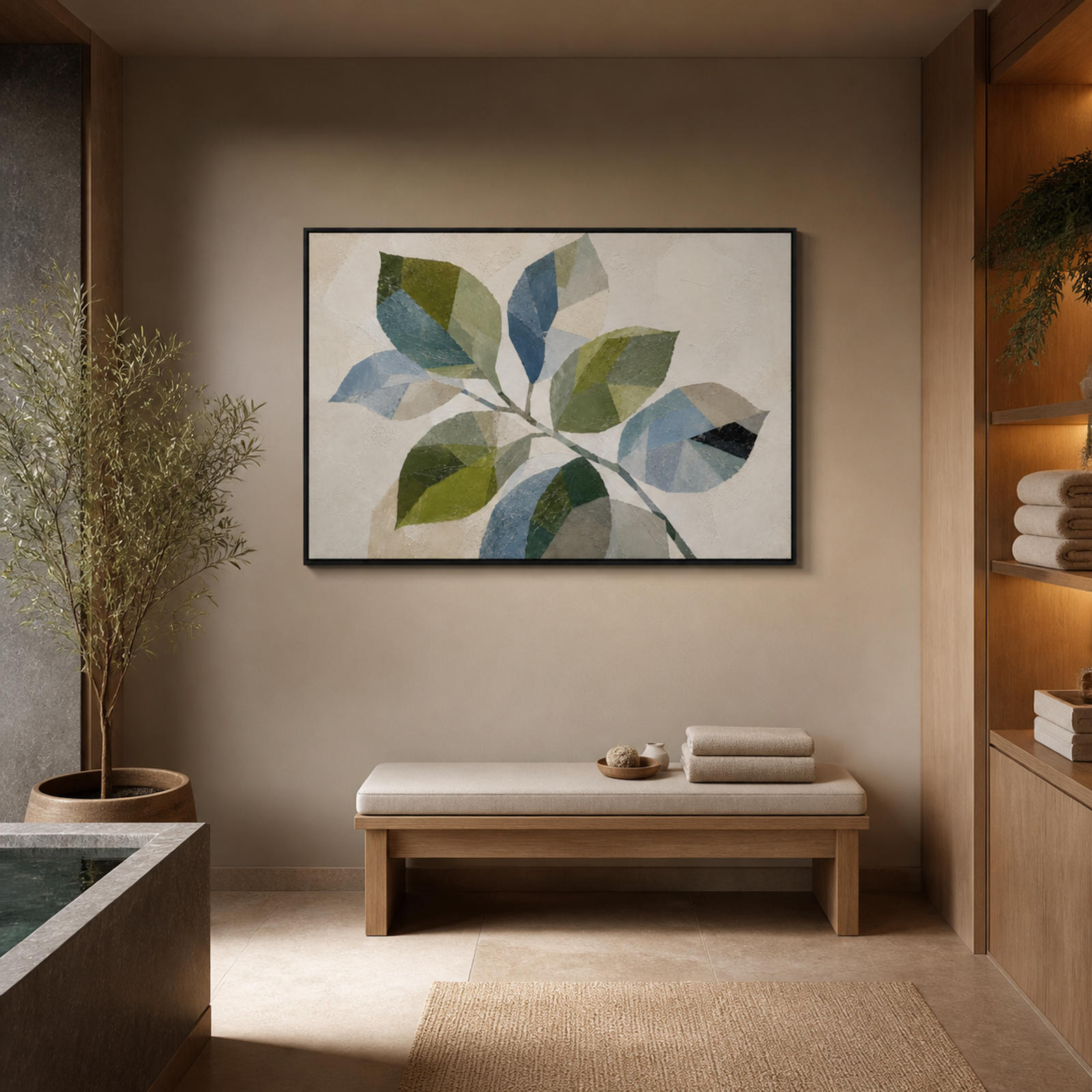 Geometric Botanical Calm