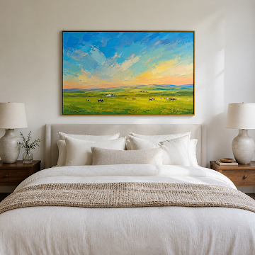 Pastoral Sky Meadow