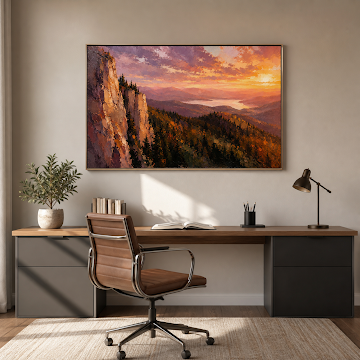 Golden Mountain Sunset