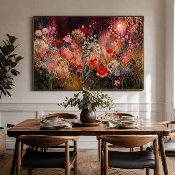 Midnight Bloom Garden
