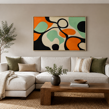 Retro Organic Abstract