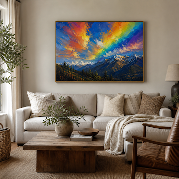 Radiant Mountain Horizon