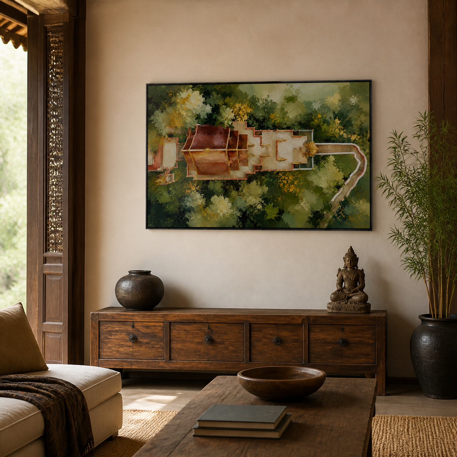Verdant Architectural Sanctuary