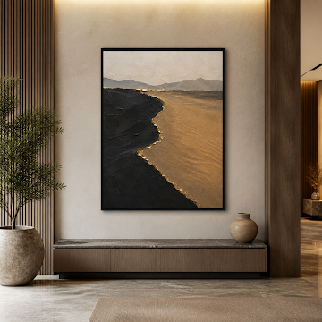 Gilded Coastal Horizon