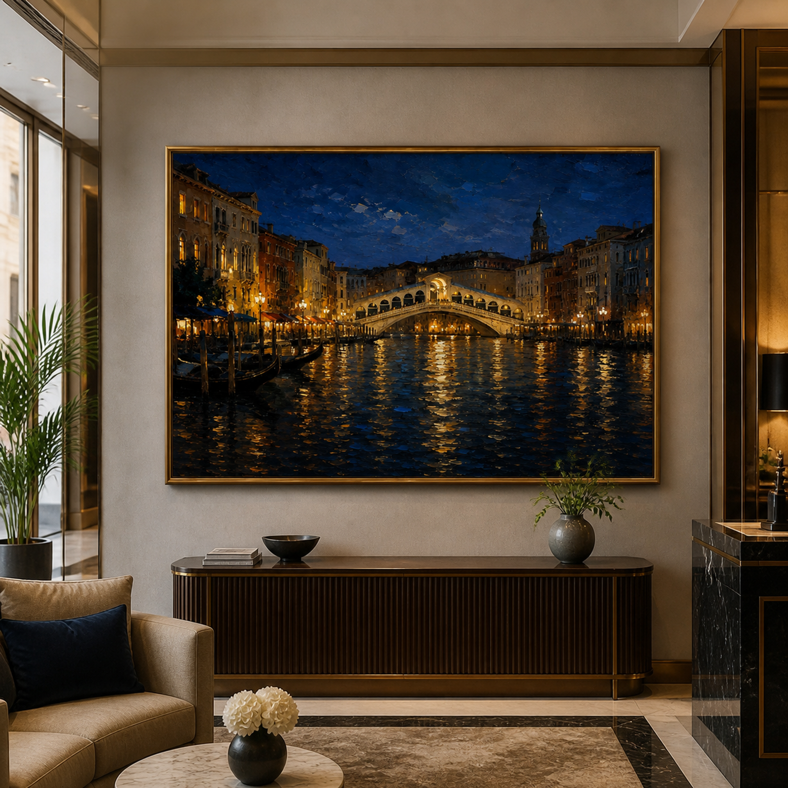 Venetian Night Reflections