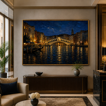 Venetian Night Reflections