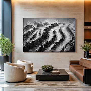 Monochrome Mountain Passage
