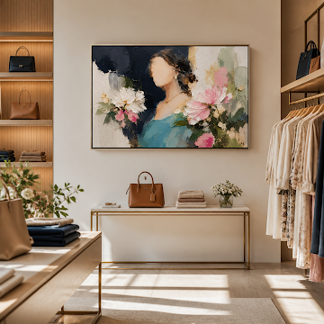 Elegant Floral Muse