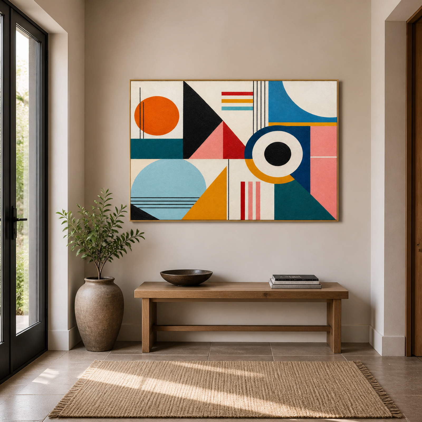 Bold Geometric Rhythm