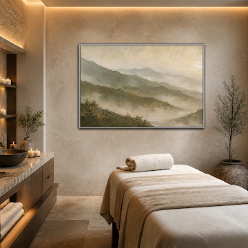 Misty Mountain Serenity