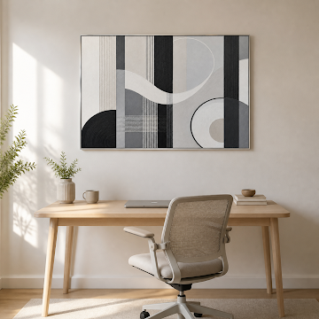 Textured Monochrome Geometry