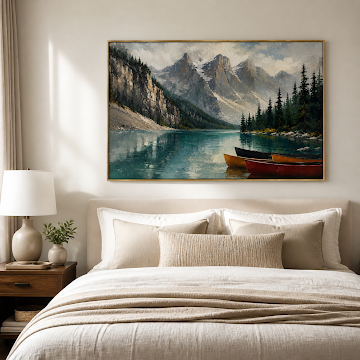 Alpine Lake Serenity