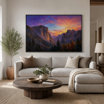 Sunset Mountain Majesty