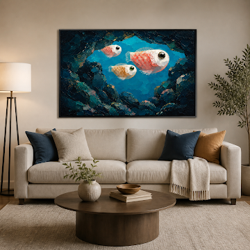 Luminous Koi Lagoon
