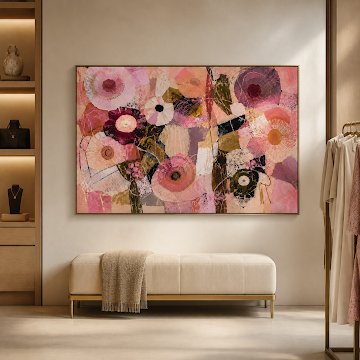 Blush Abstract Florals