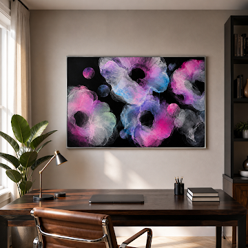 Neon Smoke Rings