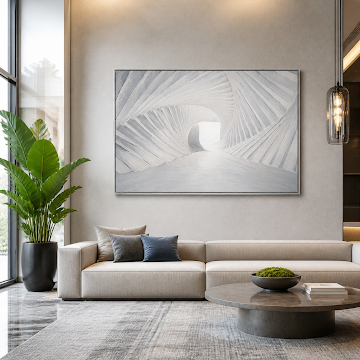 Luminous Geometric Passage